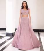 Lilac Pink Esme Lehenga