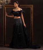 Midnight Blue Alice Lehenga