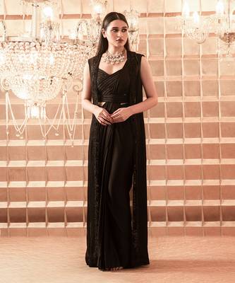 Black Masoom Saree 1