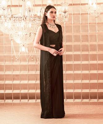 Black Masoom Saree 2