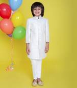 Off White Sherwani 