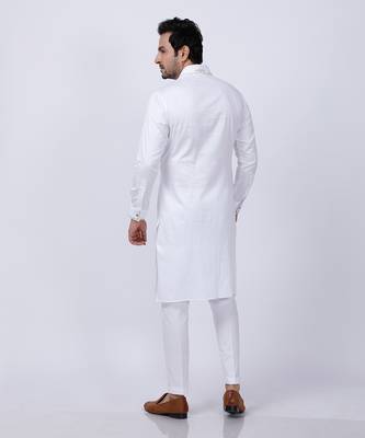 Velveteen Pista Embroidered Sherwani Set 4