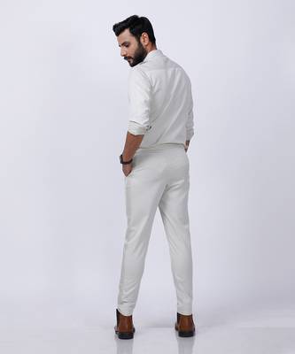 Beige AJ Style Shirt Pant Set 5