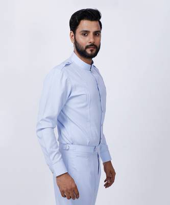 Powder Blue AJ Style Shirt Pant Set 5