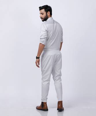 Ivory AJ Style Shirt Pant Set 3