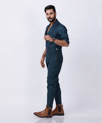 Bottle Green Jumpsuit  4