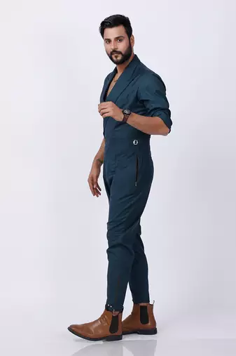 Bottle Green Jumpsuit 