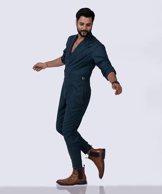 Bottle Green Jumpsuit  5