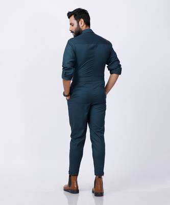 Bottle Green Jumpsuit  8