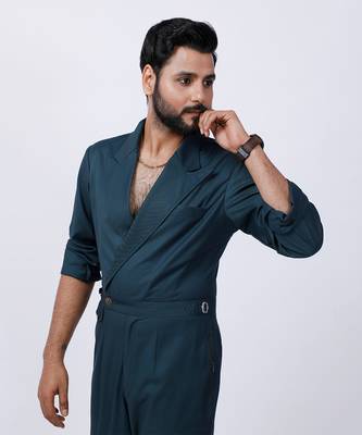 Bottle Green Jumpsuit  9