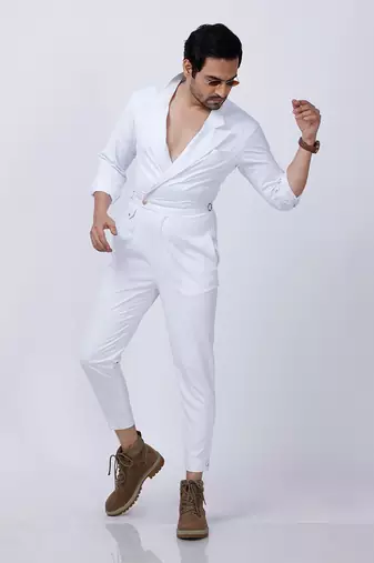 White Jumpsuit 