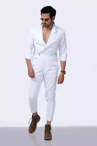 White Jumpsuit 