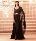 Black Ahana Saree