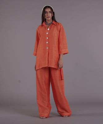 Asal Orange Coord Set 1