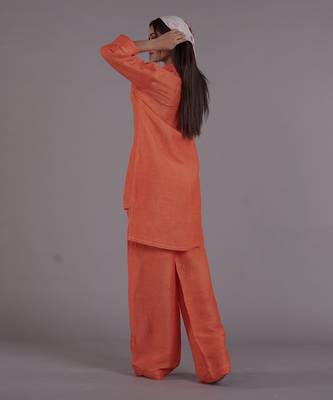 Asal Orange Coord Set 4