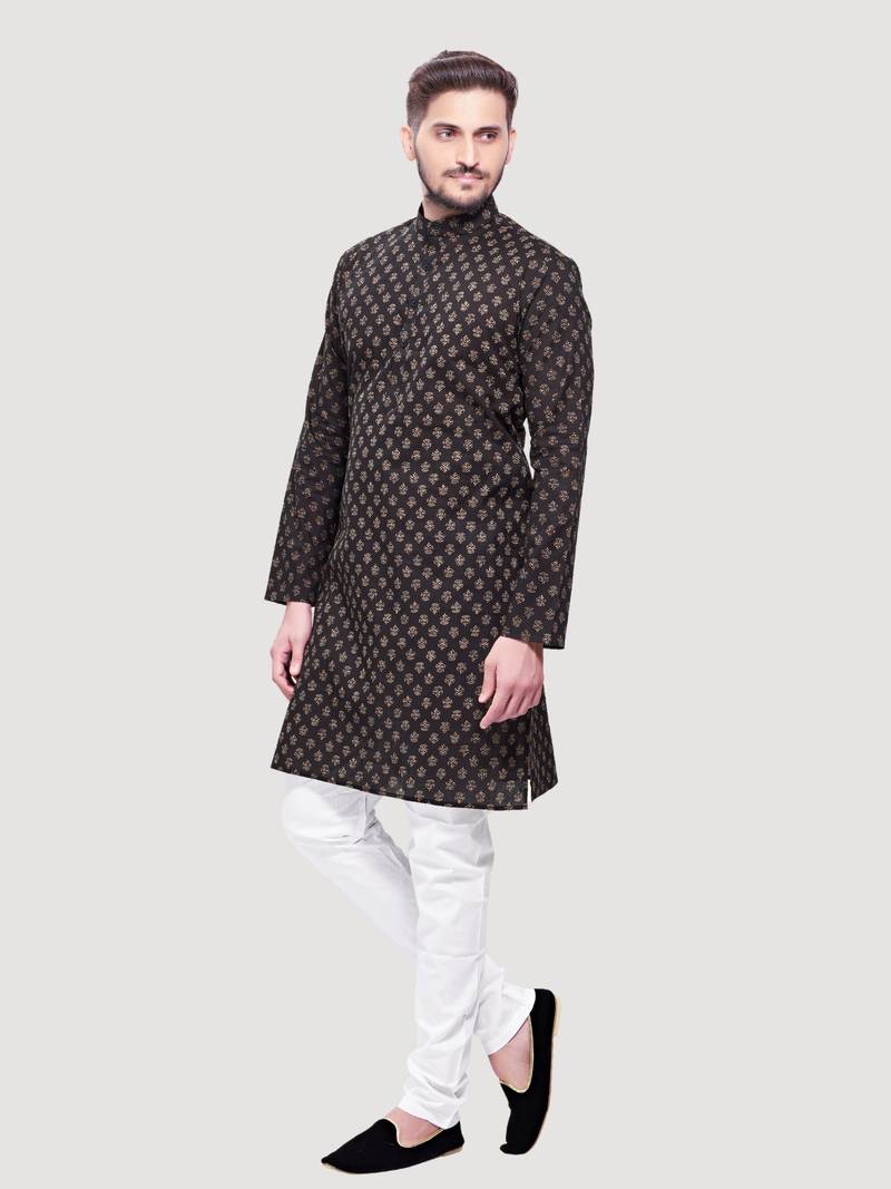 Men's Jaypurprint Cotton Kurta