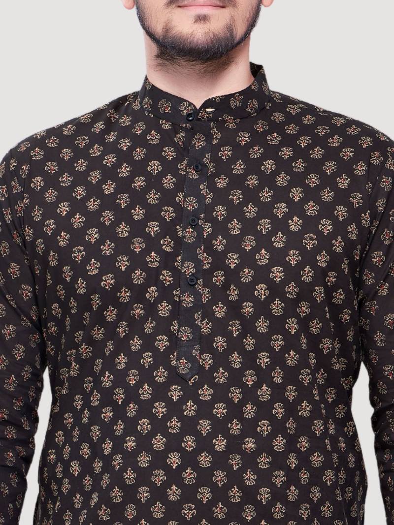 Men's Jaypurprint Cotton Kurta