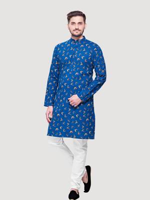 Men's Jaypurprint Cotton Kurta 1
