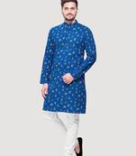 Men's Jaypurprint Cotton Kurta