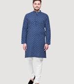 Men's Jaypurprint Cotton Kurta