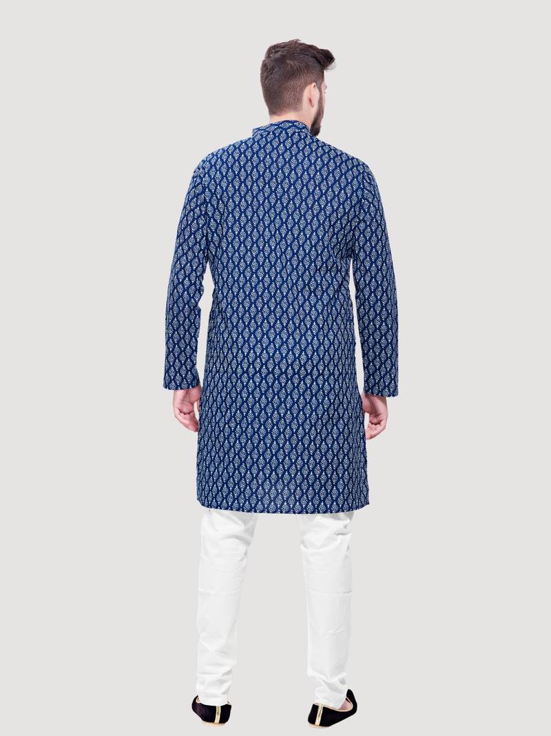 Men's Jaypurprint Cotton Kurta