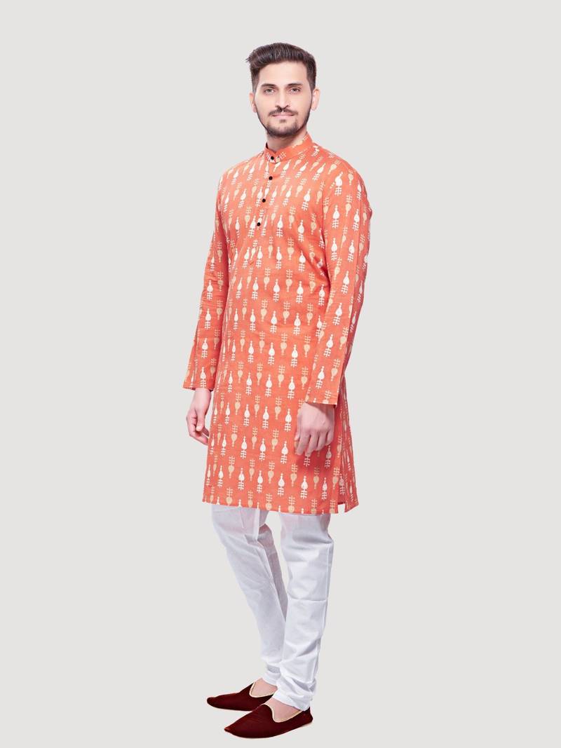 Men's Jaypurprint Cotton Kurta