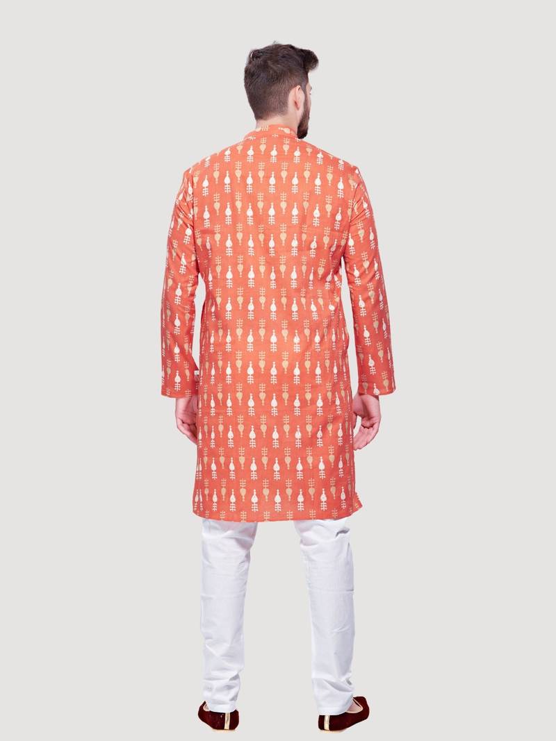 Men's Jaypurprint Cotton Kurta