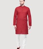 Men's Jaypurprint Cotton Kurta