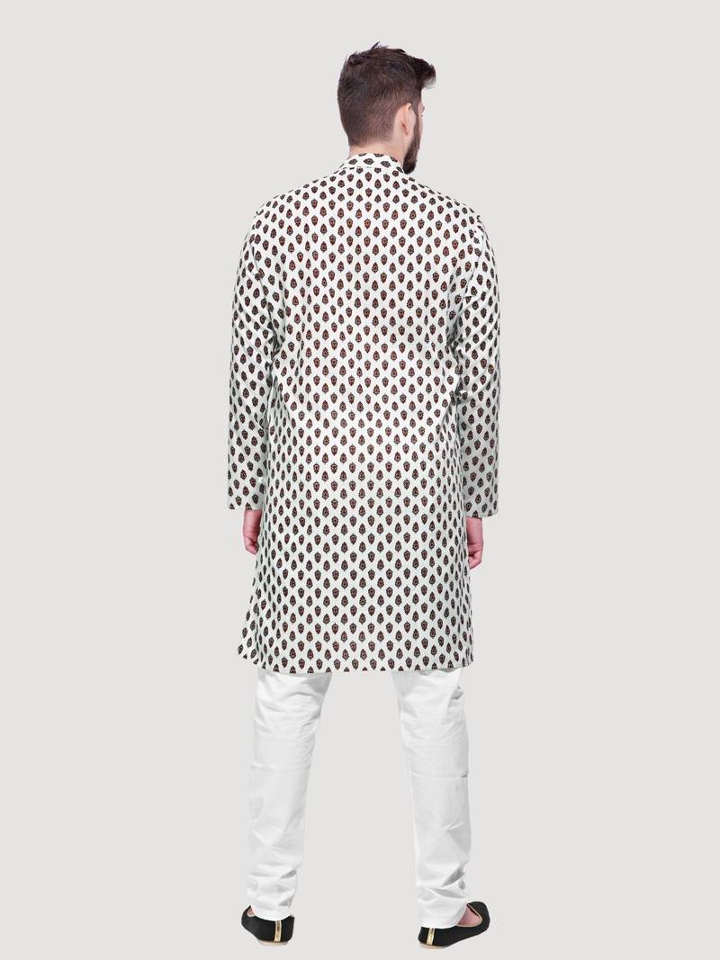 Men's Jaypurprint Cotton Kurta