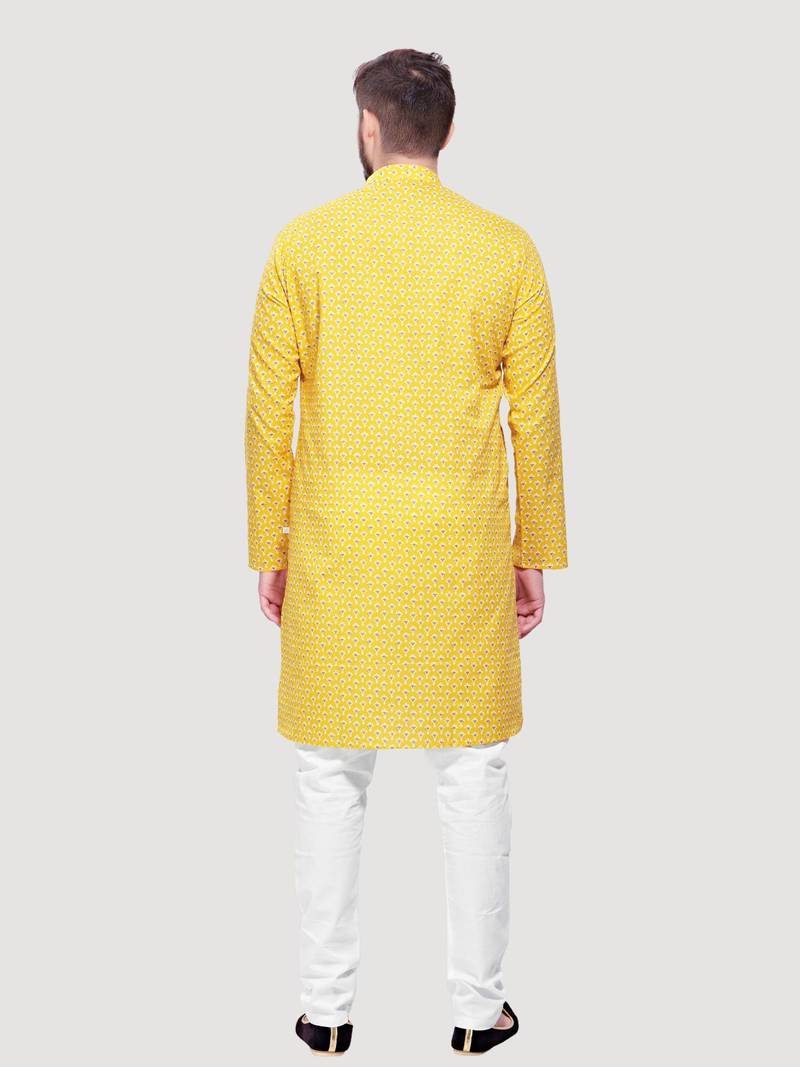 Men's Jaypurprint Cotton Kurta