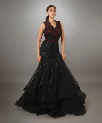 Red And Black Gown 1