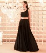 Black Adeline Lehenga Set