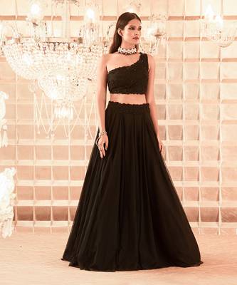 Black Adeline Lehenga Set 2