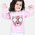 BownBee Girls Full Sleeve Sweatshirt - Pink