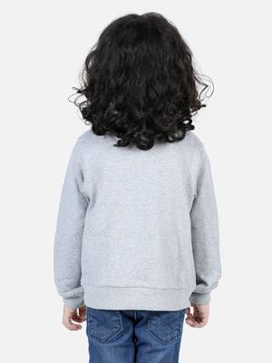 BownBee Boys Full Sleeve Sweatshirt - Gray 3