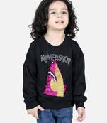 BownBee Boys Full Sleeve Sweatshirt - Black