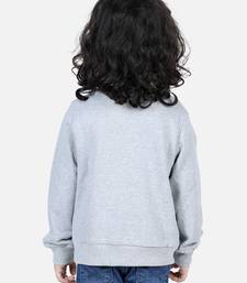 BownBee Boys Full Sleeve Sweatshirt - Gray