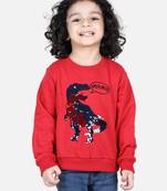BownBee Boys Full Sleeve Sweatshirt - Red