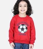 BownBee Boys Full Sleeve Sweatshirt - Red
