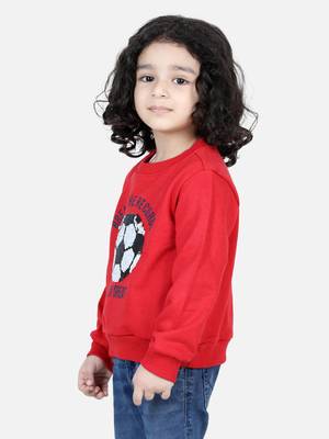 BownBee Boys Full Sleeve Sweatshirt - Red 2