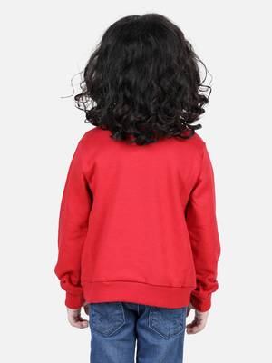 BownBee Boys Full Sleeve Sweatshirt - Red 3