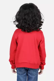 BownBee Boys Full Sleeve Sweatshirt - Red