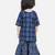 BownBee Girls Kurti with Sharara - Blue