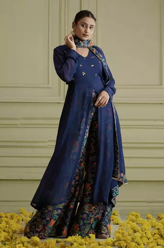 Maaya Midnight Blue Kurta Set