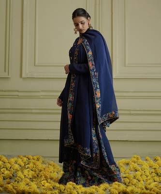 Maaya Midnight Blue Kurta Set 4