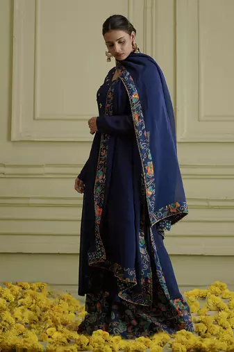 Maaya Midnight Blue Kurta Set