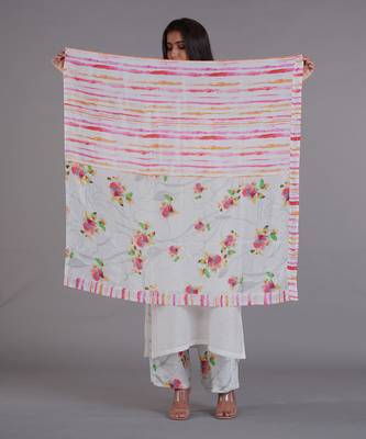 Blossom Dual Printed Scarf 2