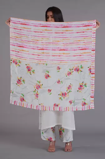 Blossom Dual Printed Scarf