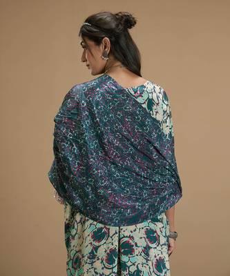 Taabir Pleated Stole 2