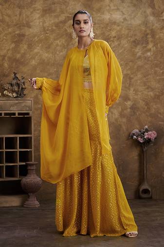 Sitaara sharara Set And Jacket